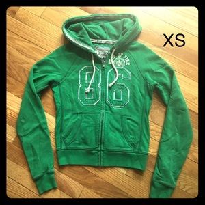 VS PINK Zip Up Hoodie Sweatshirt